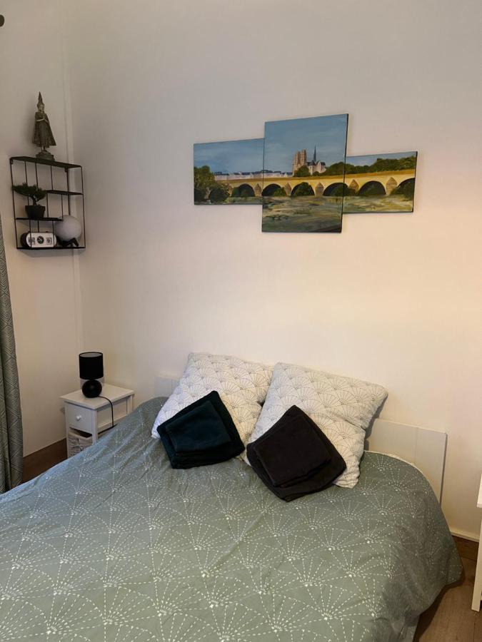 Cosy Loire, T2 Neuf, Front De Loire ,Vue Cathedrale,5Min A Pied Centre Ville Et Parking Prive Orleans Ngoại thất bức ảnh